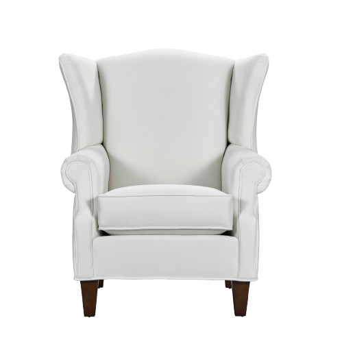 Lyoin_Elegant-white-wingback-chair-isolated-on-white-background