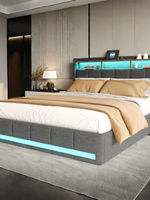 Upholstered Double Bed